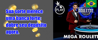 Mega Jackpot de Boas-Vindas promotion